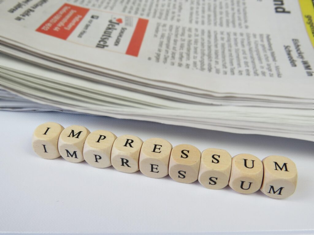 impressum Impressum